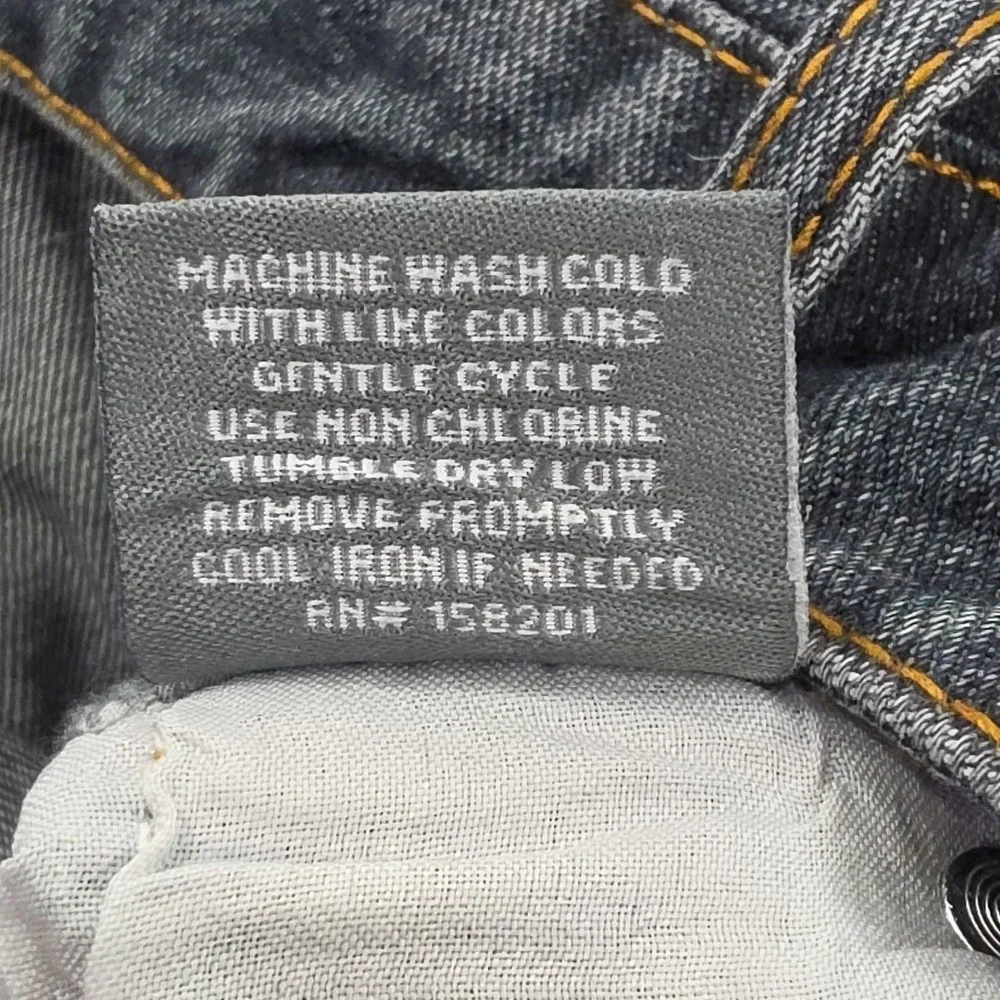 Cali 1850 Jeans Womens 9/29 Medium Wash Rhinestones NEW Wide Leg Relaxed NWT‎